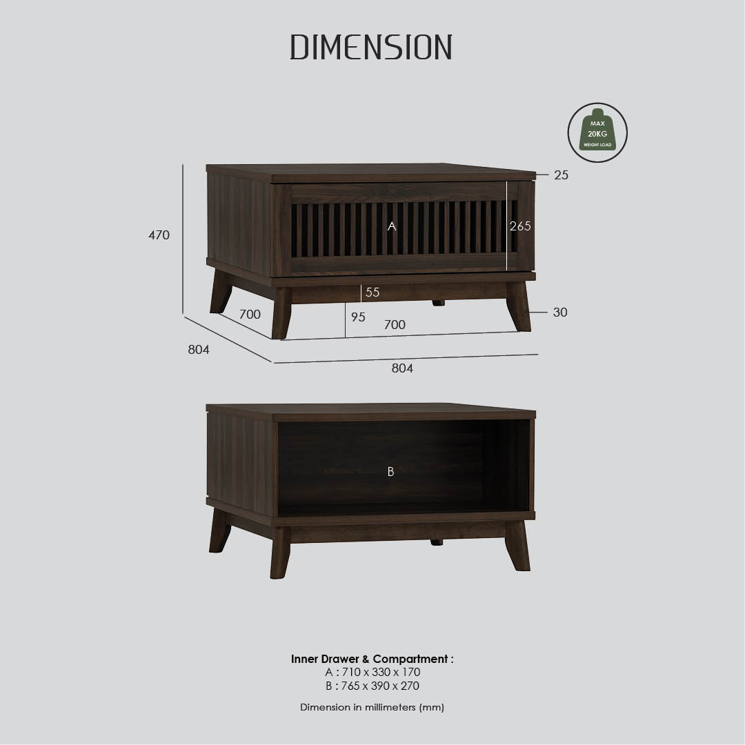 Olaine Coffee Table Olaine Coffee Table