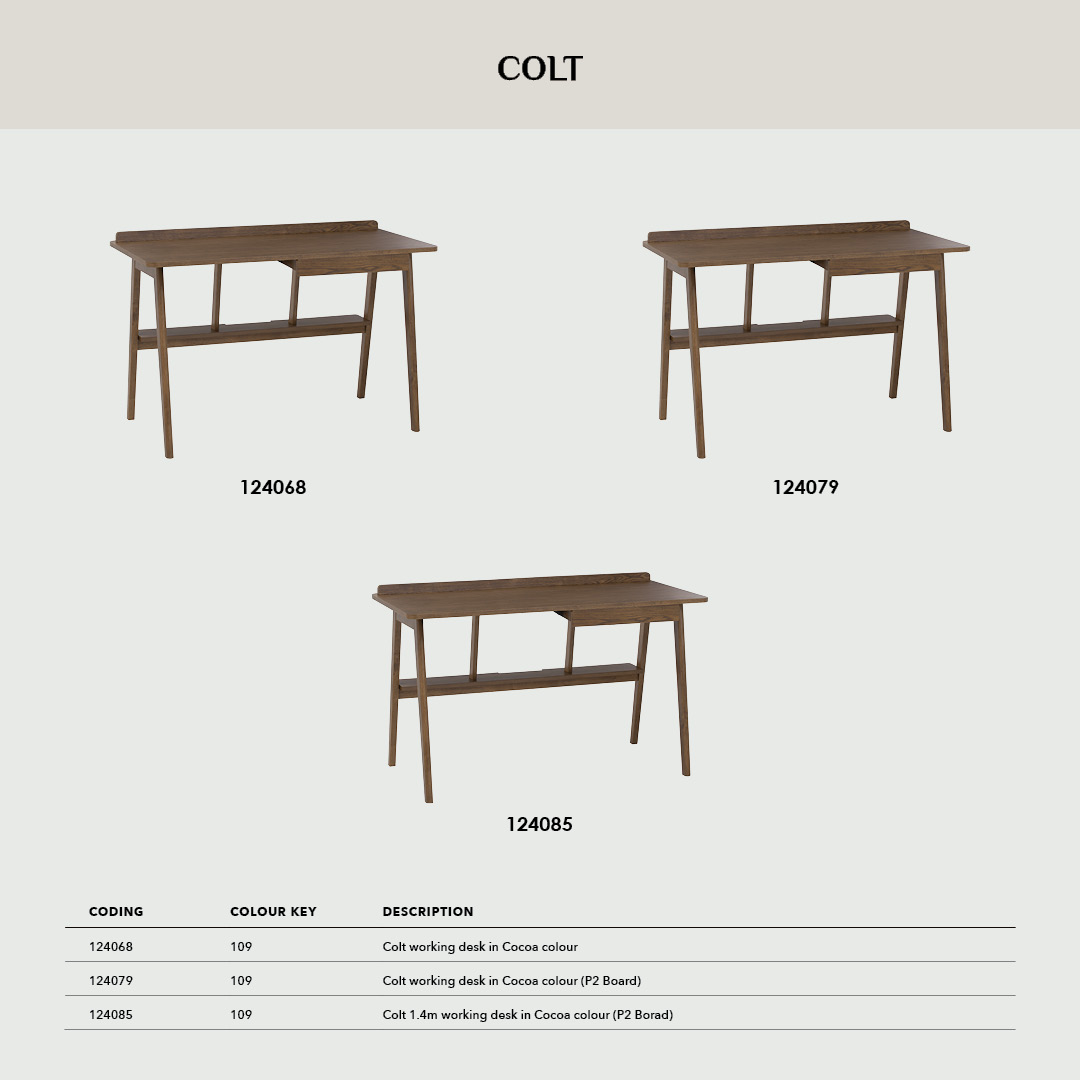 Colt Working Desk 1.4m Colt Working Desk 1.4m