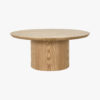 Emery II Round Coffee Table 0.8m - Natural