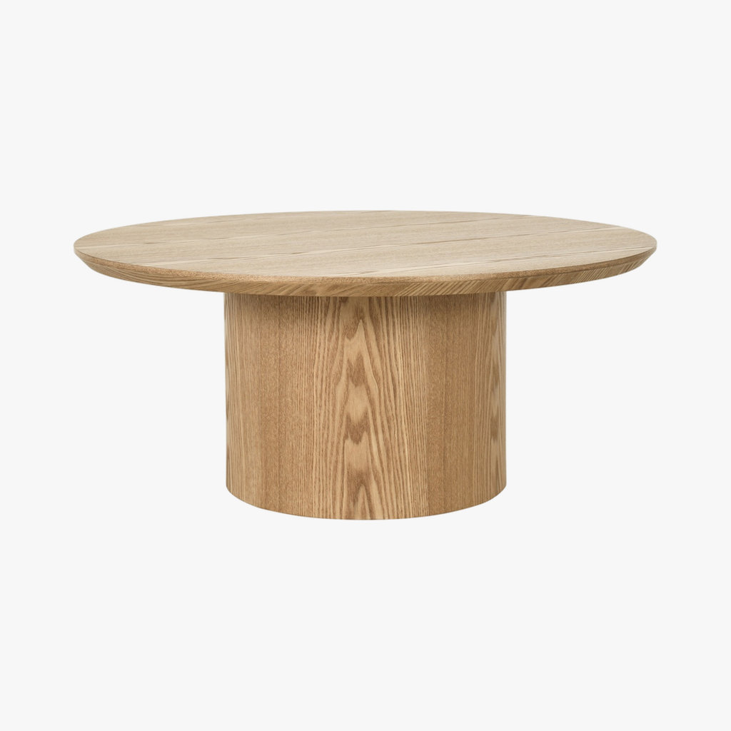 Emery II Round Coffee Table 0.8m - Natural
