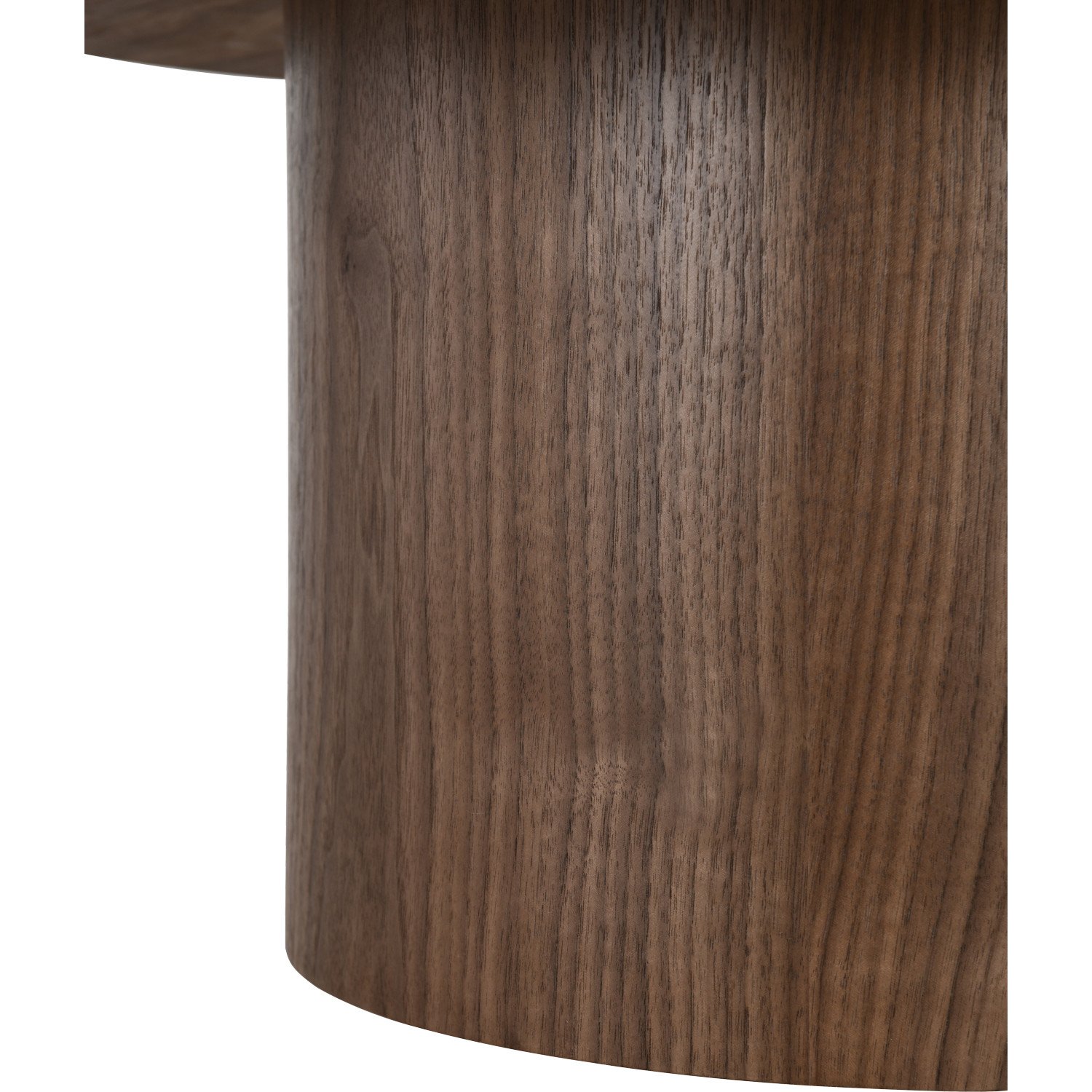 Emery II Round Coffee Table 0.8m - Walnut