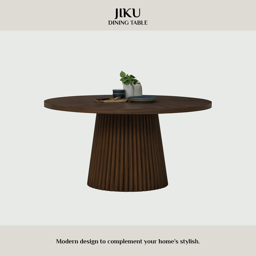 Jiku Round Dining Table 1.5m Jiku Round Dining Table 1.5m