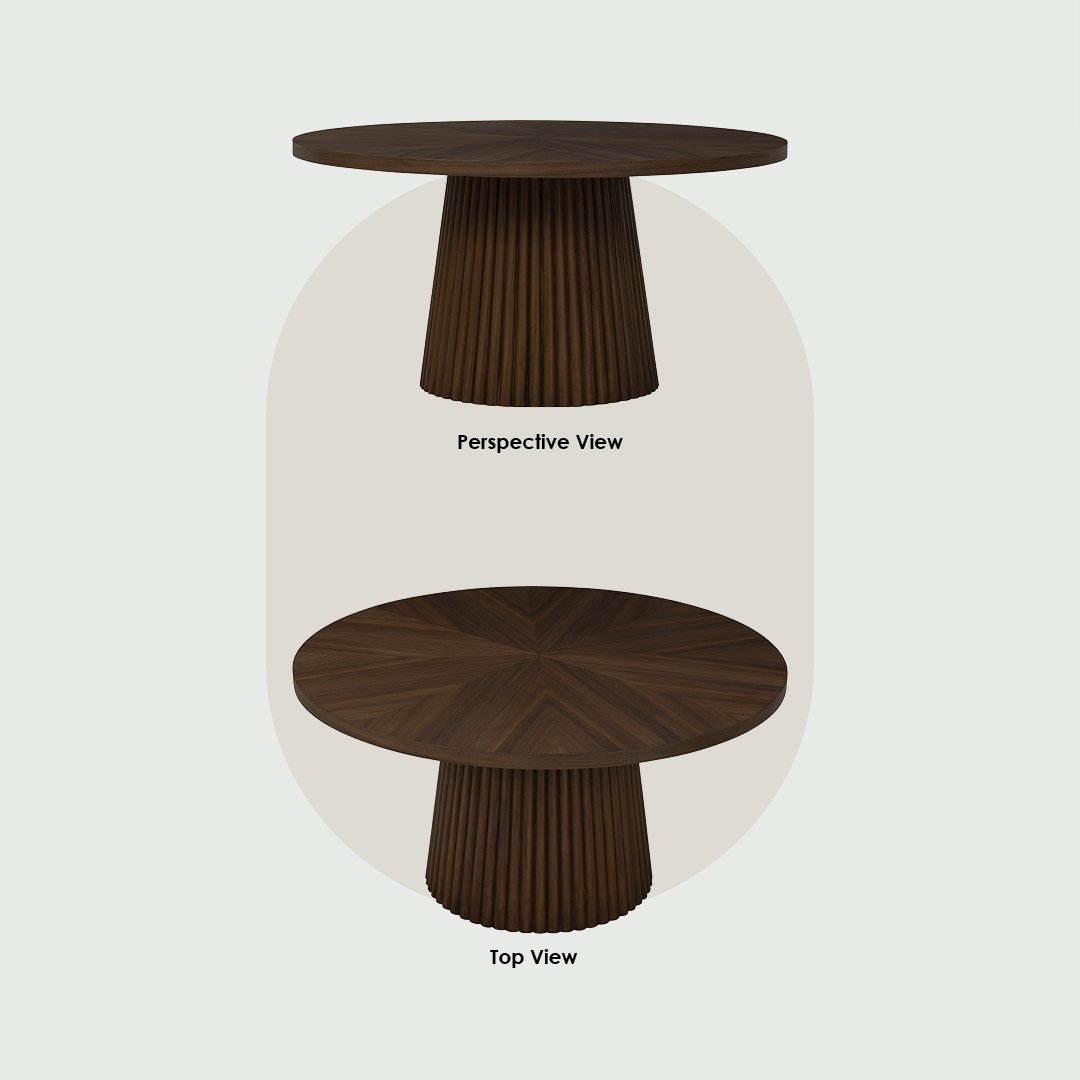 Jiku Round Dining Table 1.5m Jiku Round Dining Table 1.5m