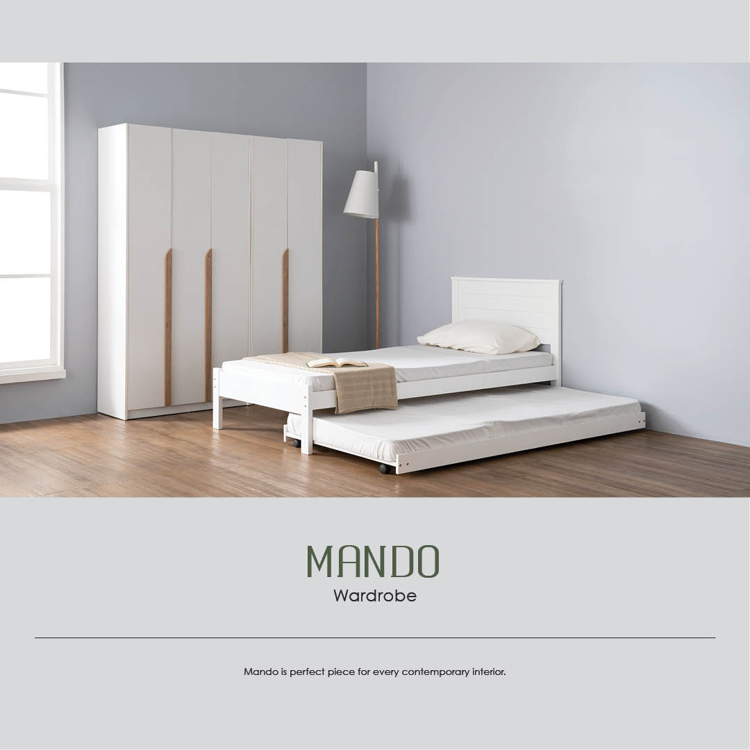 Mando 3 Door Wardrobe 1.2m Mando 3 Door Wardrobe 1.2m