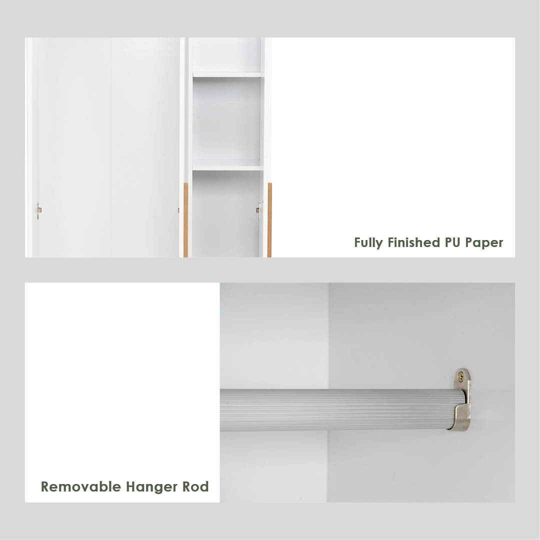 Mando 3 Door Wardrobe 1.2m Mando 3 Door Wardrobe 1.2m