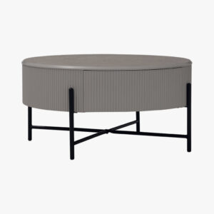 Ozzy Round Coffee Table With Drawer