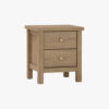 Rhodes Side Table With 2 Drawer