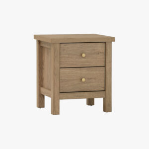 Rhodes Side Table With 2 Drawer