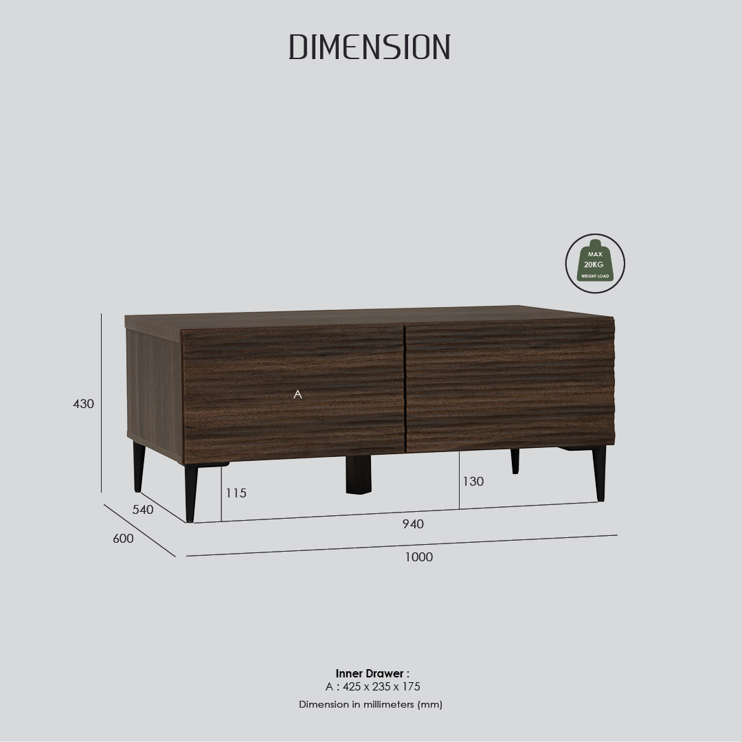 Toba Coffee Table Toba Coffee Table
