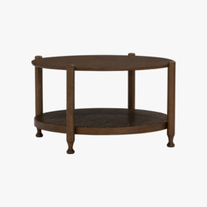 Willow Round Coffee Table - Cocoa