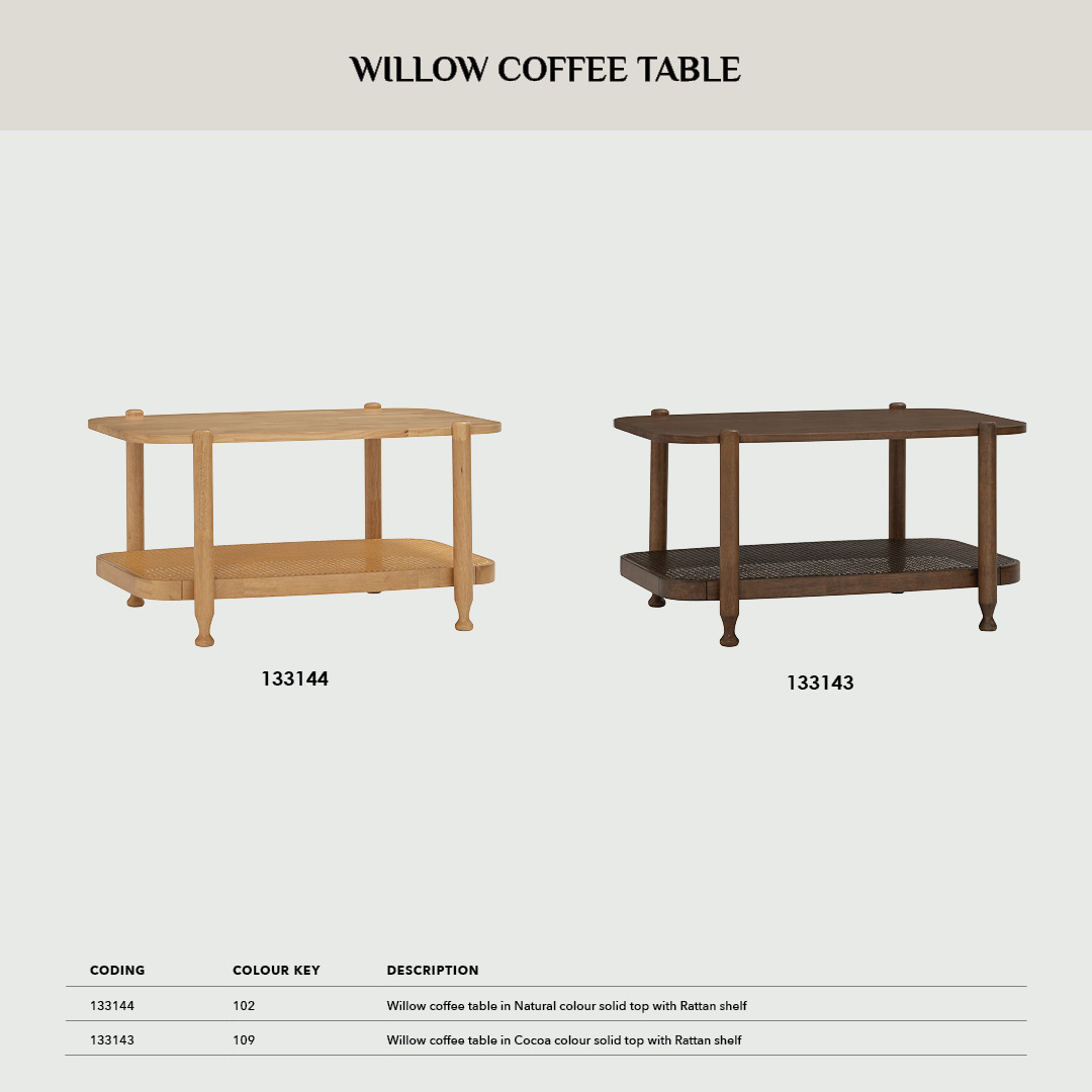 Willow Round Coffee Table Willow Round Coffee Table