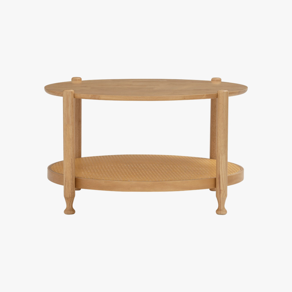 Willow Round Coffee Table - Natural