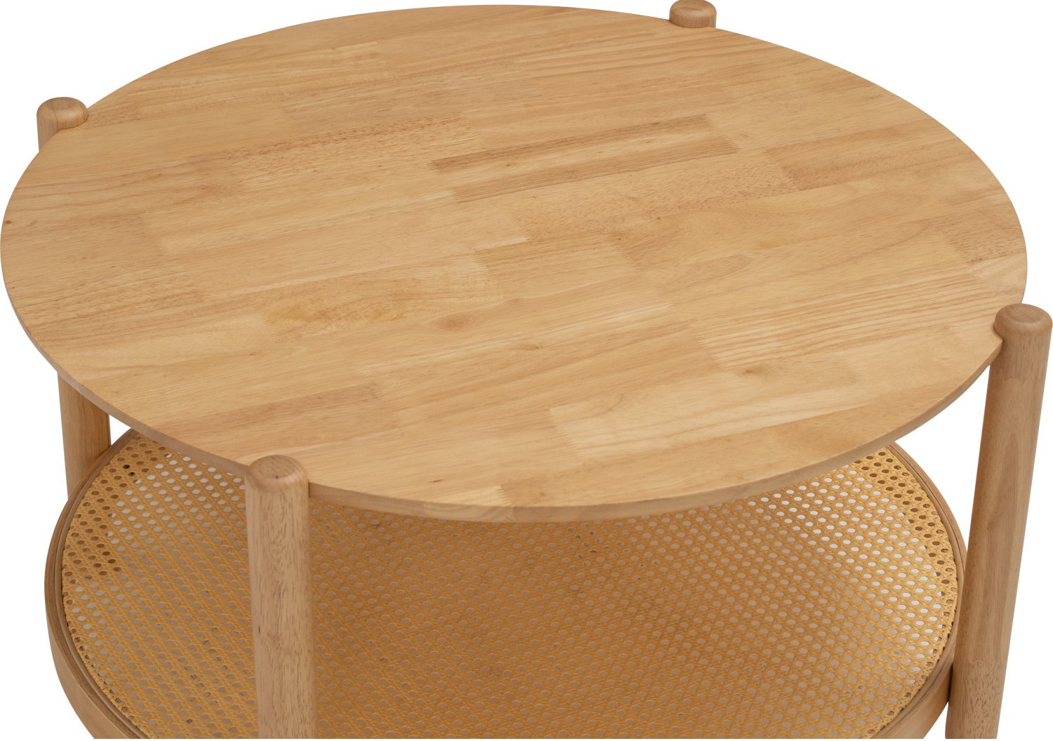 Willow Round Coffee Table - Natural