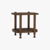 Willow Side Table - Cocoa